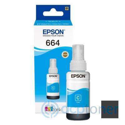 Epson 664 Orijinal Mavi Mürekkep T6642