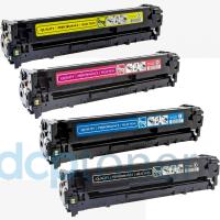 HP 128A CMYK Muadil Toner Seti