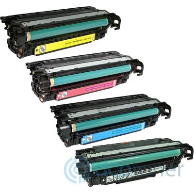 HP 504A CMYK Muadil Toner Seti