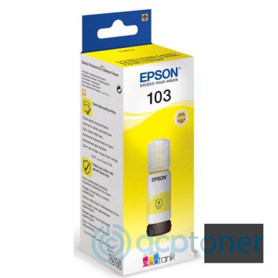 Epson C13T00S44A 103 Sarı Mürekkep Şişesi