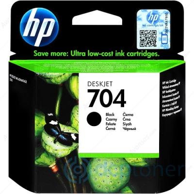 HP 704 Siyah Kartuş CN692AE